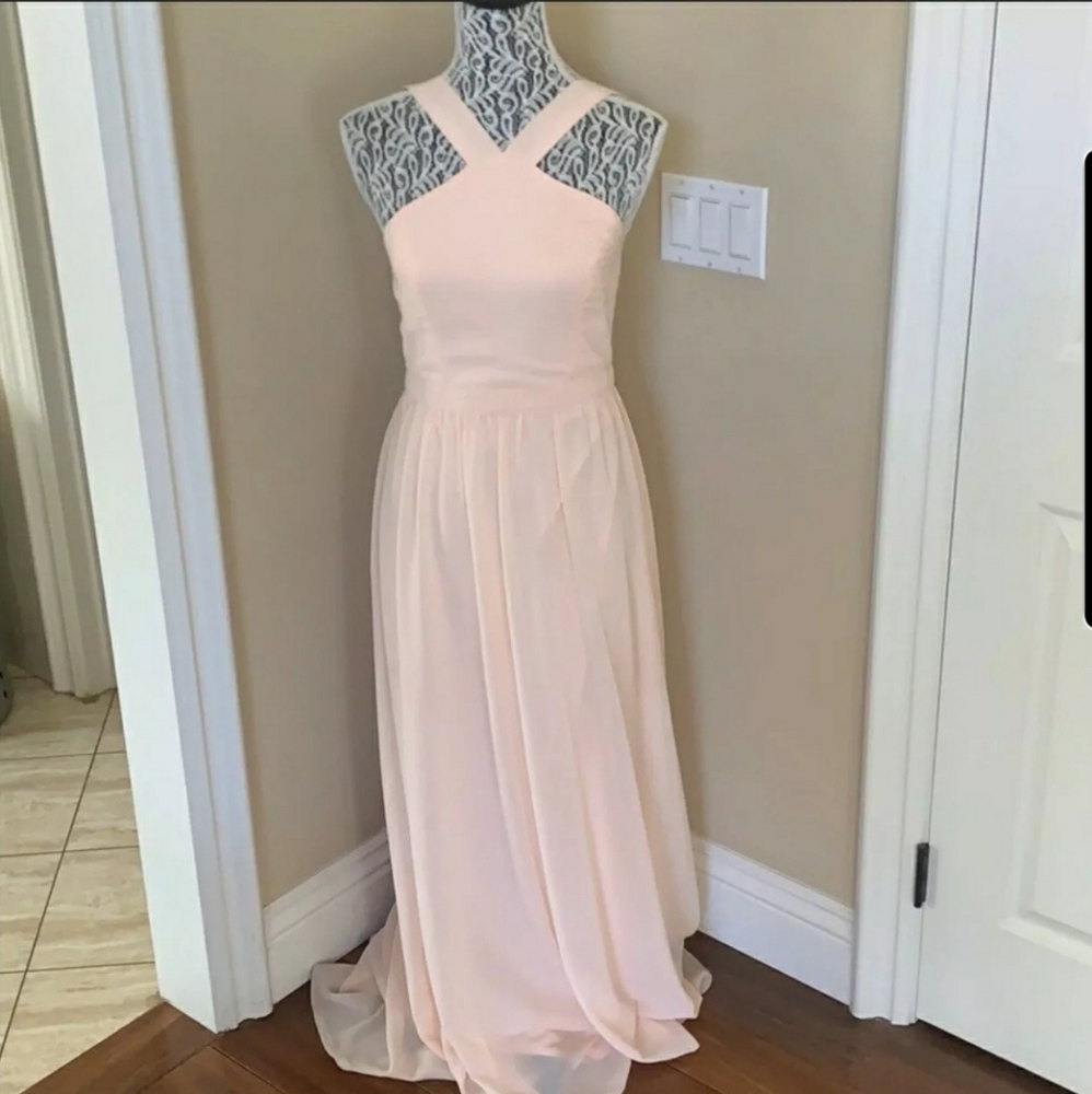 Lulus Peach Gown